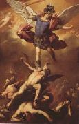 Luca  Giordano The Fall of the Rebel Angels (mk08) oil painting artist